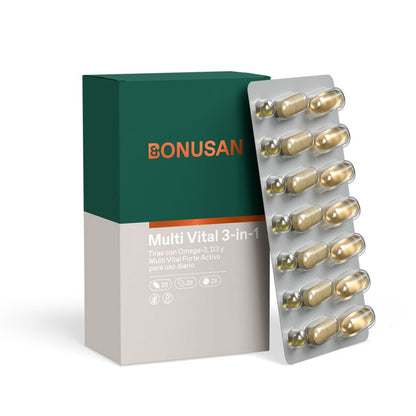 Multi Vital 3-in-1, Bonusan, 84 compresse