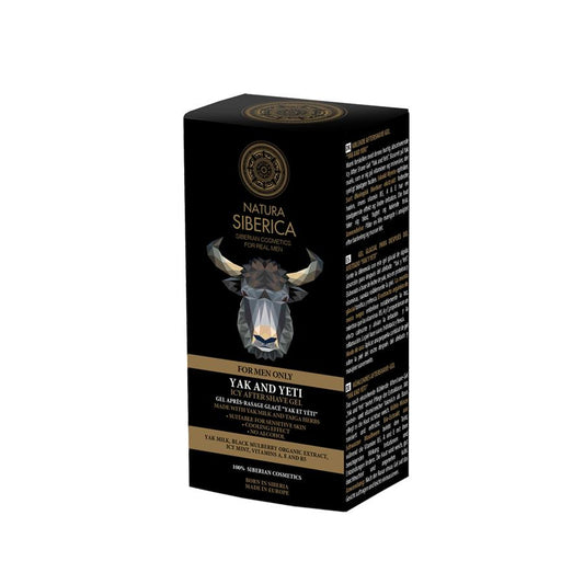 Gel après-rasage glacial Yak et Yeti Natura Sibérica, 150 ml