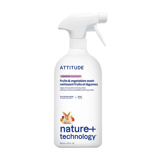 Reiniger für Obst und Gemüse Attitude 800 ml