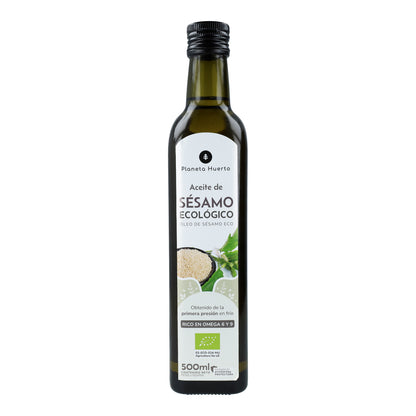 Olio di sesamo spremuto a freddo ECO Planeta Huerto 500 ml