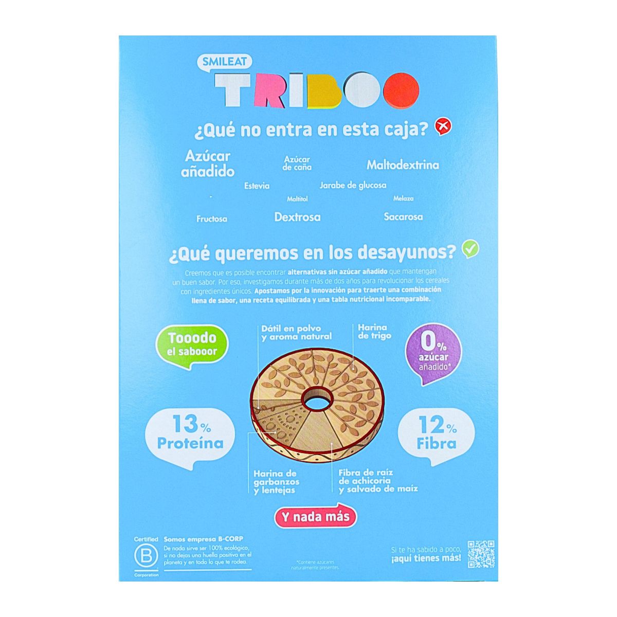 Ekologiska frukostflingor 300 g, Triboo