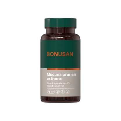 Confezione da 2 Mucuna Pruriens, Bonusan, 60 capsule