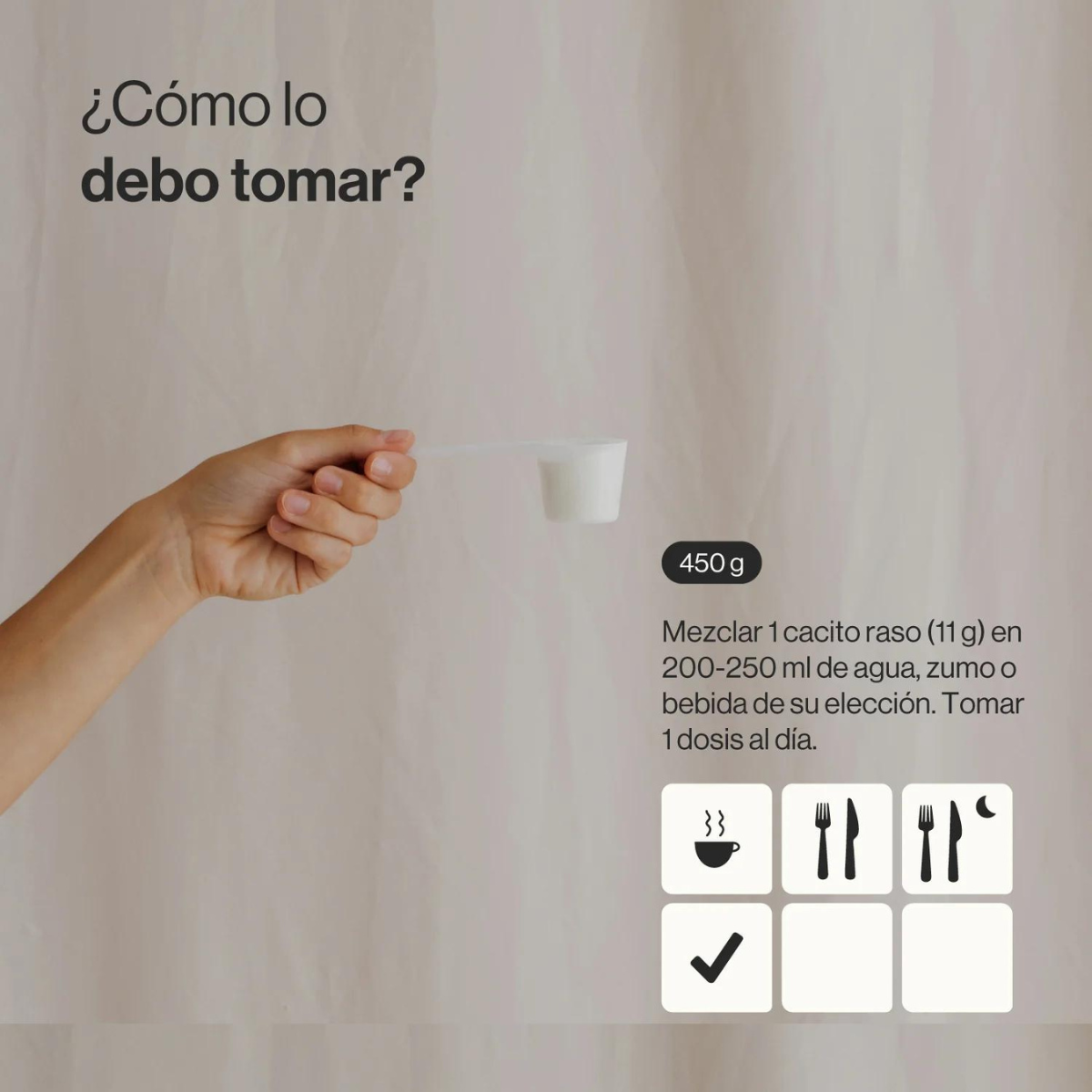 Hydrolyserade bovina kollagenpeptider Zenement 450 g