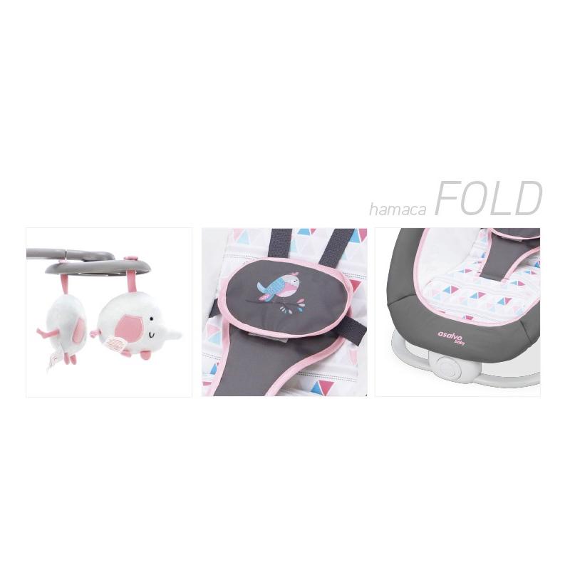 Hamak Fold Asalvo Pajarito Rosa