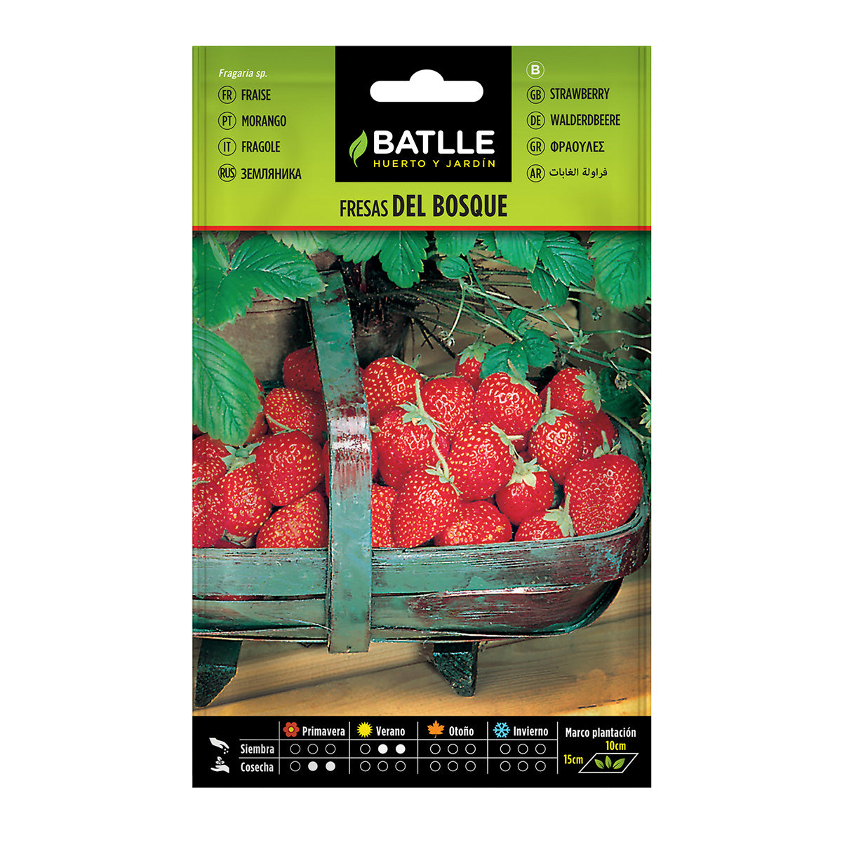 Semillas de Fresas del Bosque Batlle