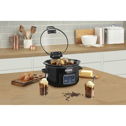 Crockpot slow cooker 4.7 L CSC052X with hinged lid