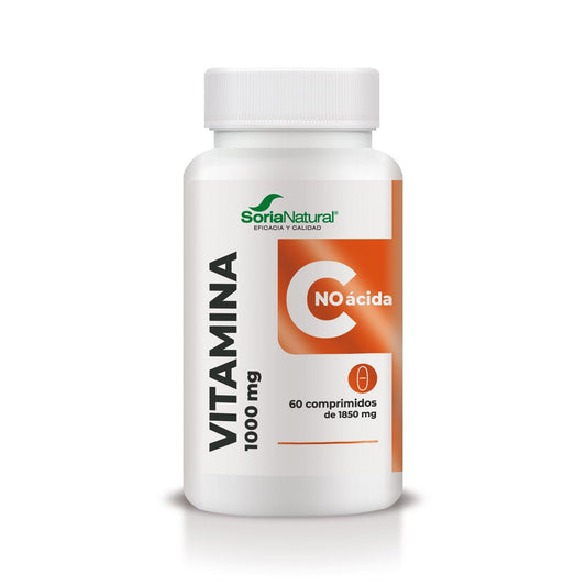 Vitamina C non acida a rilascio prolungato, Soria Natural, 60 compresse