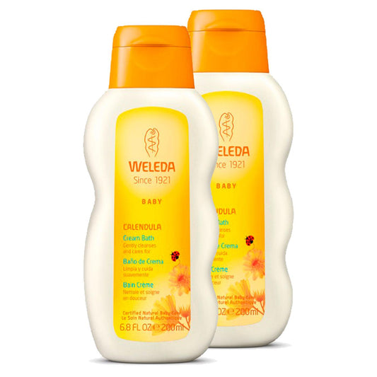 Confezione promozionale 2 pezzi Crema da bagno alla calendula Weleda 200 ml