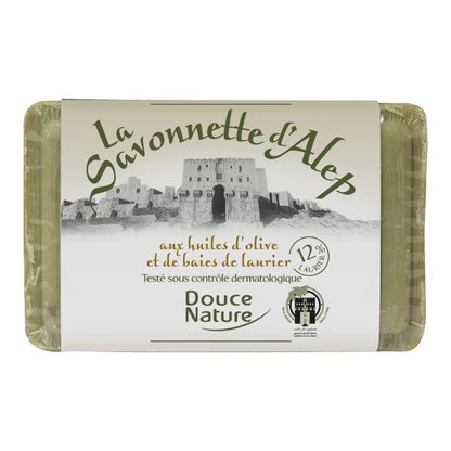 Savon d'Alep 12 % Laurier Douce Nature 100 g