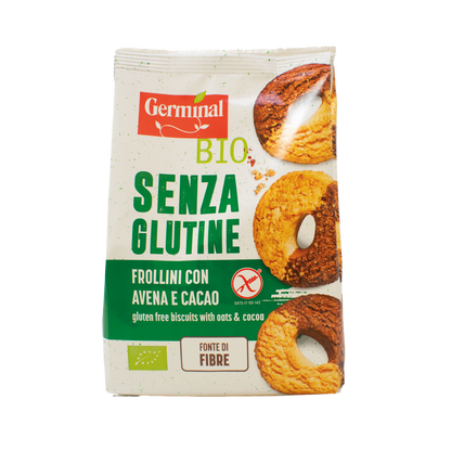 Biscuits à l'avoine sans gluten au cacao Germinal Bio 250 g