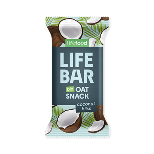 Life Food coconut bliss oat bar 40 g Lifebar