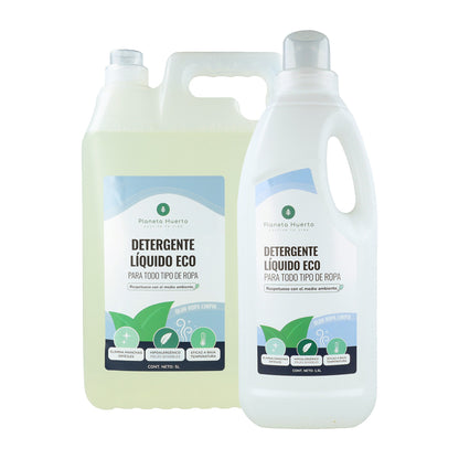 Detersivo liquido per bucato Eco Natural profumo di bucato Planeta Huerto 5 Litri