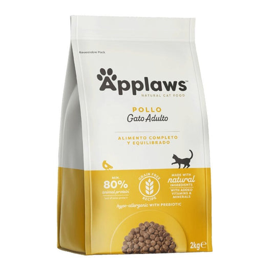 Applaws Cat Dry Adult Grain Free Huhn 2 kg Natürliches Futter für Kätzchen, getreidefrei