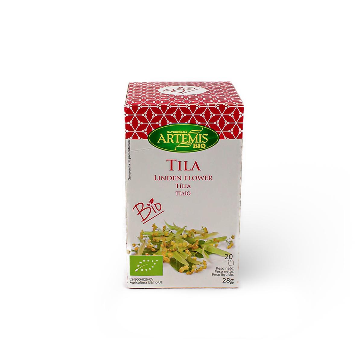 Sachets de thé bio Artemis Linden 20
