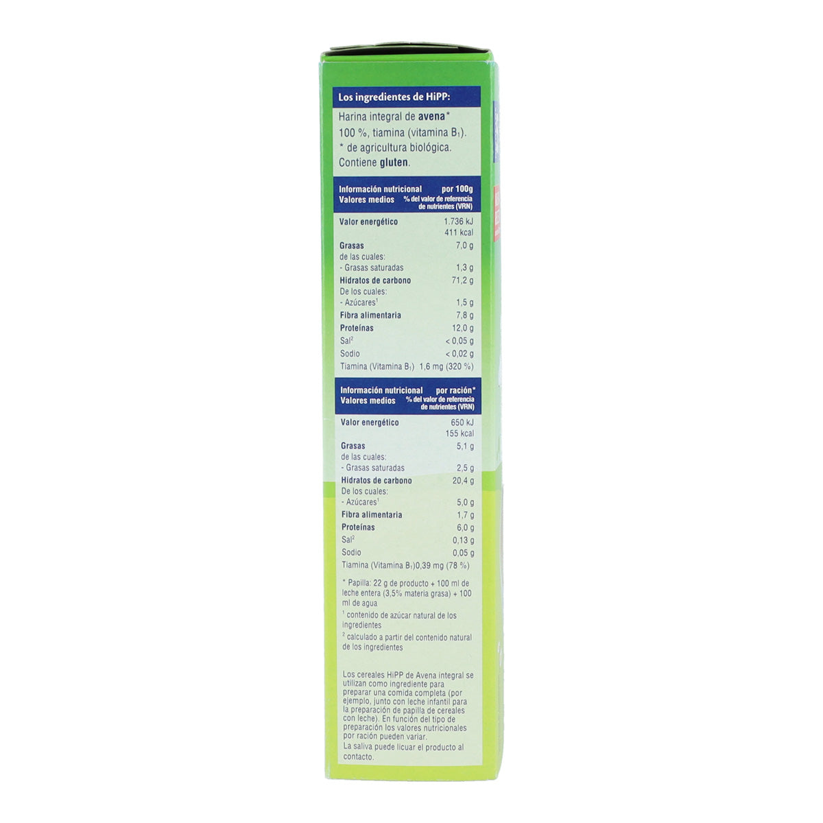 2-pack 100 % havregryn BIO 200 g