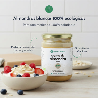 Crème d'amande blanche ECO Planeta Huerto