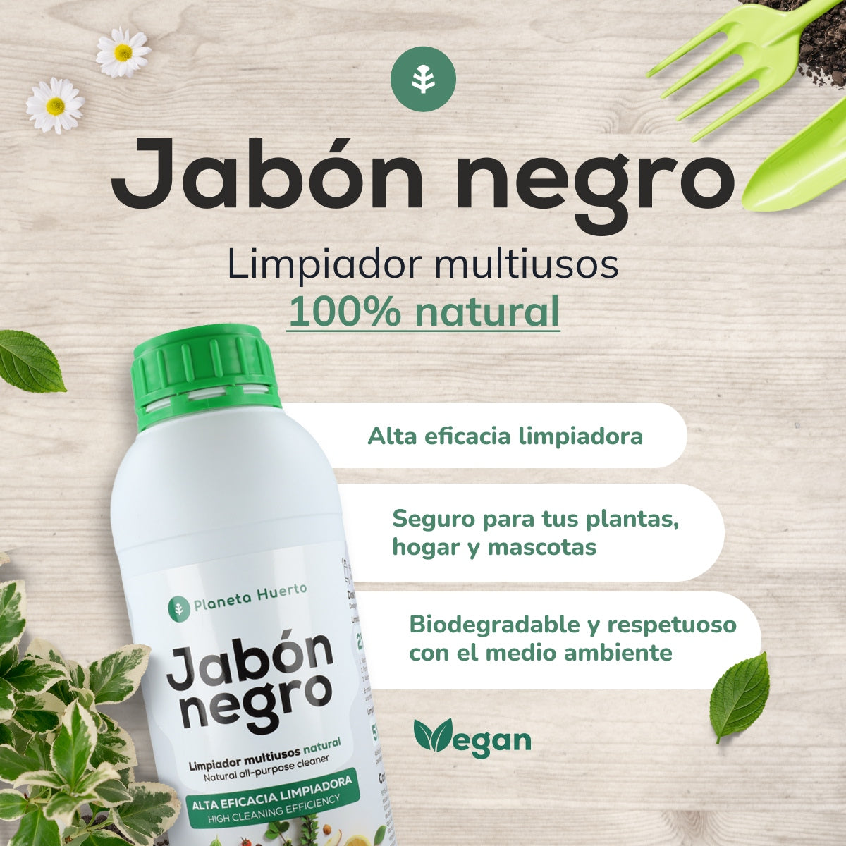 Planeta Huerto Black Potassium Soap 5 L
