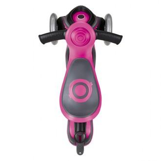 Monopattino convertibile Evo Comfort 5 in 1 rosa Globber