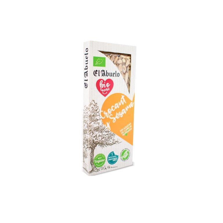 Torrone croccante e sesamo ECO El Abuelo, 200 g