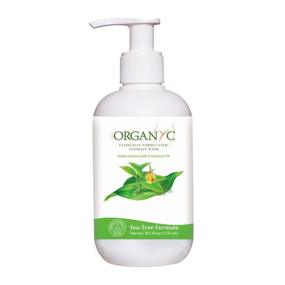 Organic Tea Tree Intimate Hygiene Gel Soap Organyc 250ml