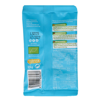 Snack de manzana y arándano ECO 25g, Triboo