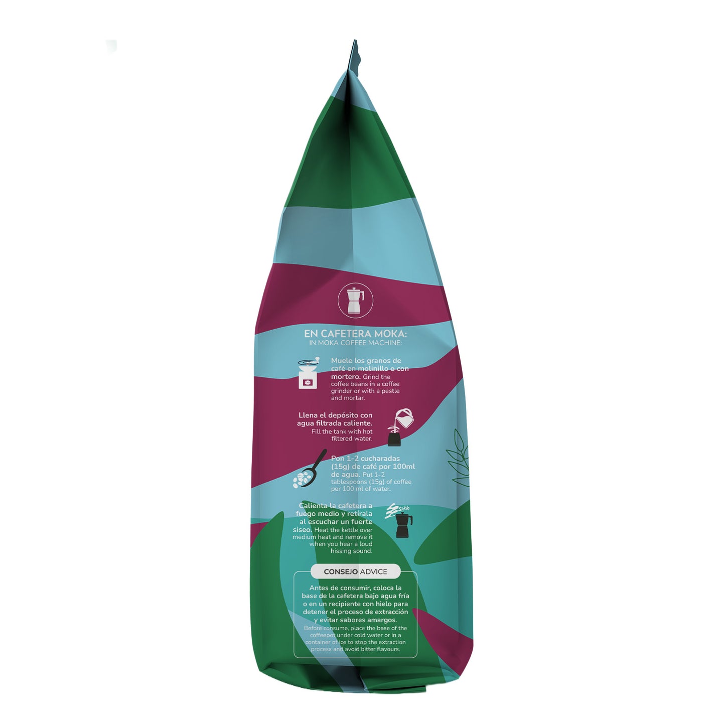 Opakowanie 3x Kawa ziarnista Eco 100% Arabica Planeta Huerto 1 kg
