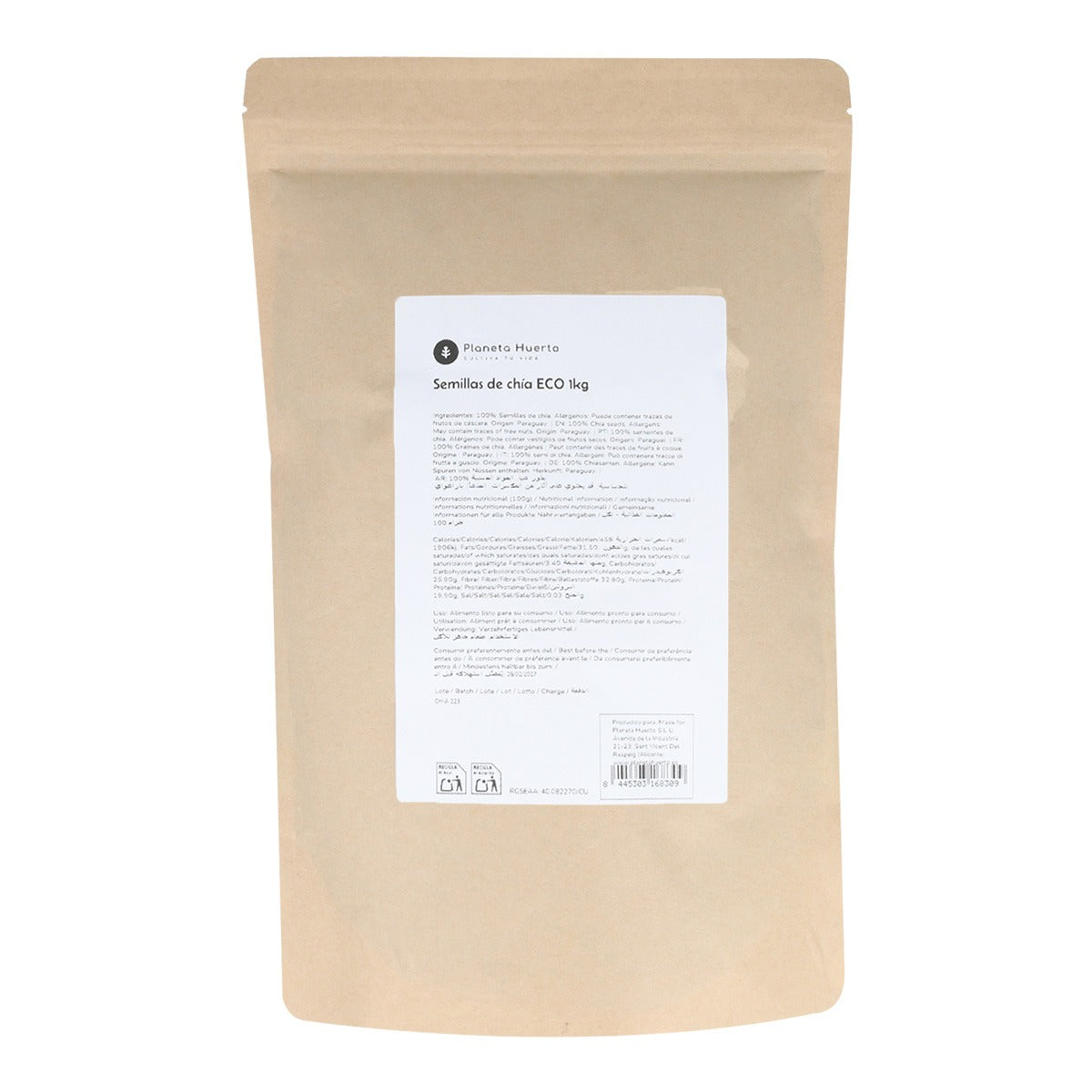 2er-Pack Bio-Chiasamen Planeta Huerto 1 kg