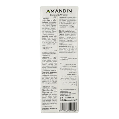 Bouillon de légumes Amandin 1L