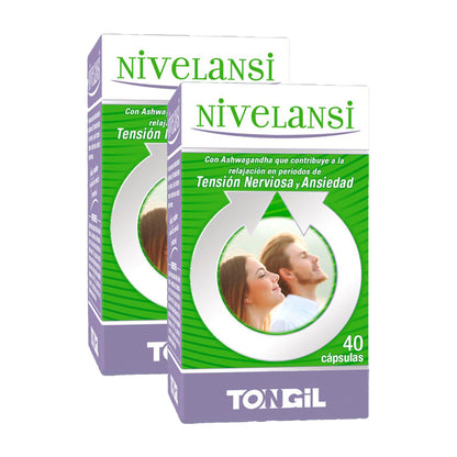 Pack 2x Nivelansi Tongil 40 gélules