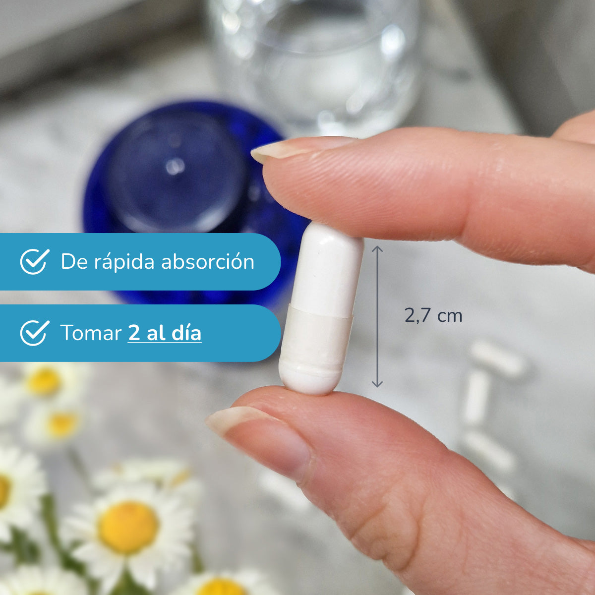 Pack 2xMagnesium Bisglycinate 500 mg Planeta Huerto 180 capsules