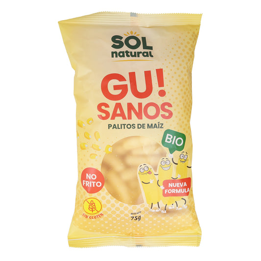 Gu ! Sanitos de maïs géants bio Sol Natural 75 g