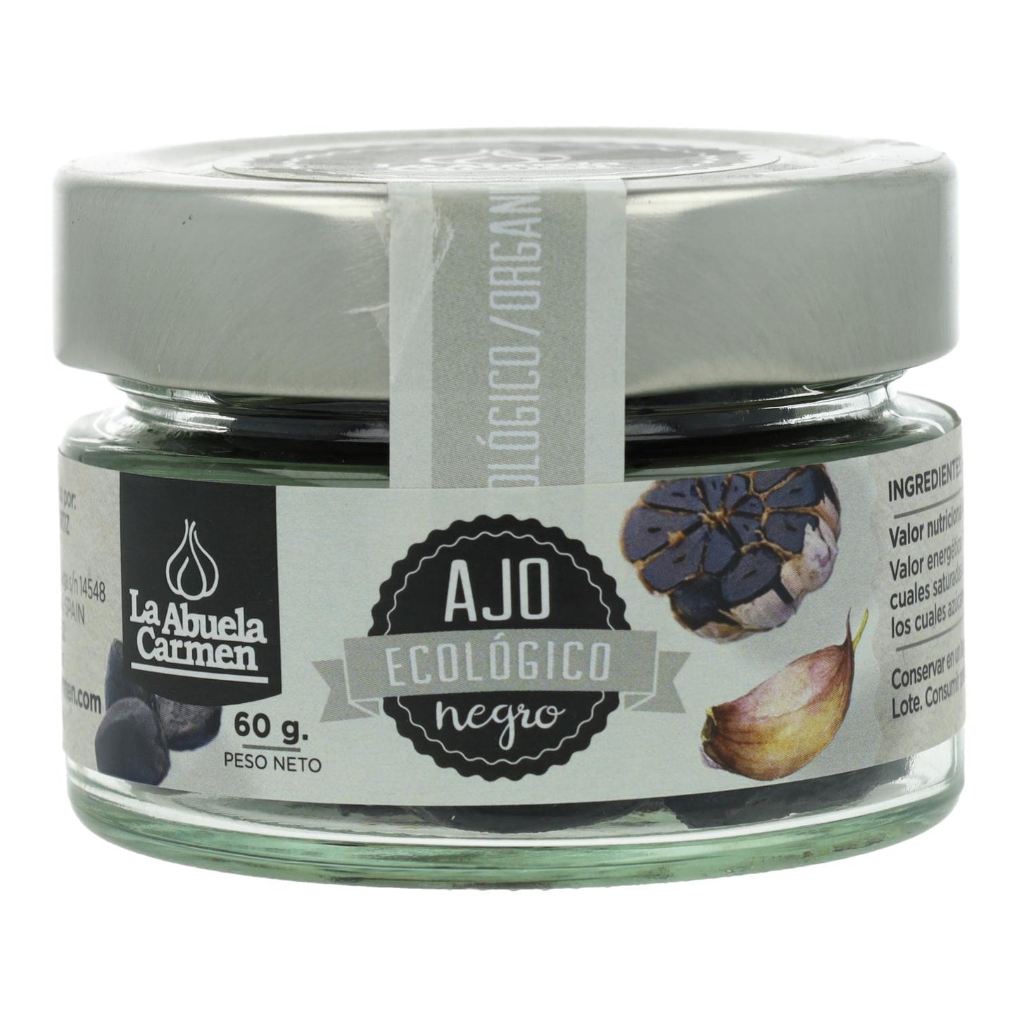 Ail noir pelé La Abuela Carmen 60 g