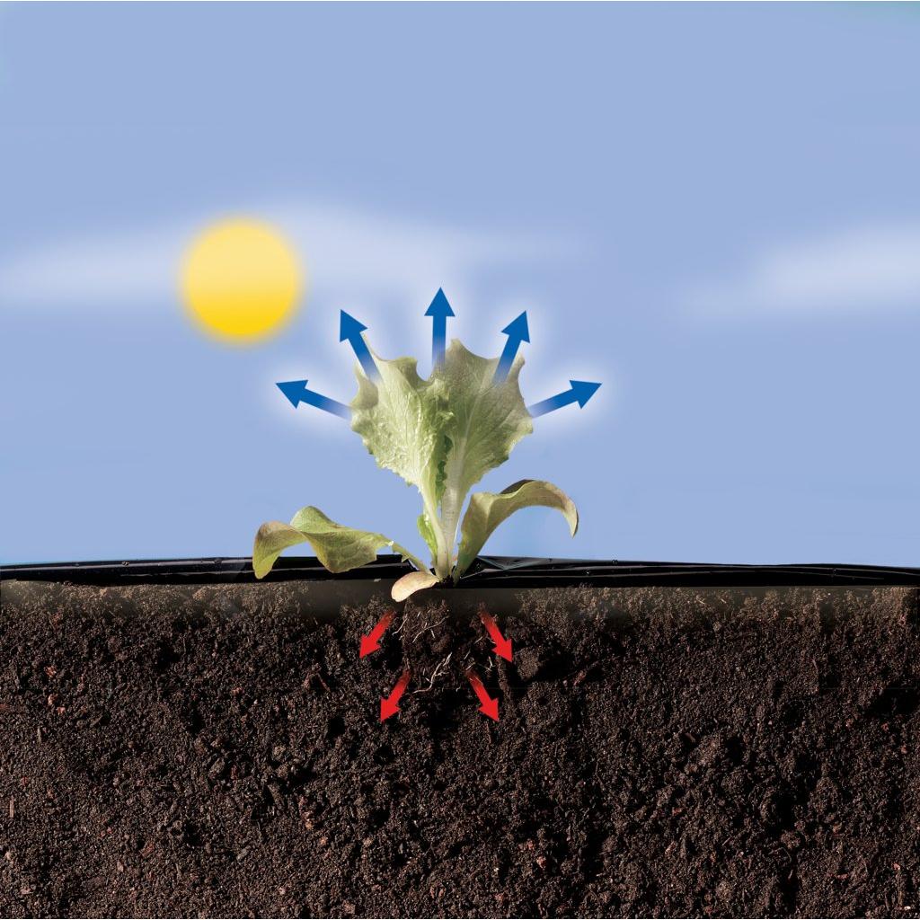 Terrafilm Nortene micro-perforated mulch film, 1.4 x 10 m