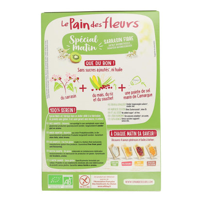 Tranches de pain au sarrasin spécial petit-déjeuner BIO Le Pain de Fleurs 230 g