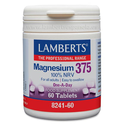 Magnesium 375 Lamberts  60 tabletter