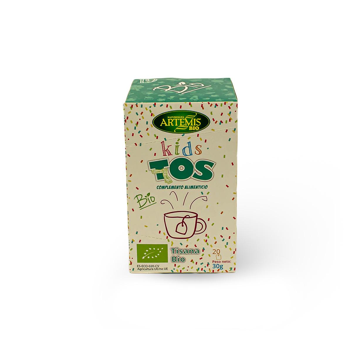 Tisane contre la toux pour enfants Artemis Bio, 20 sachets