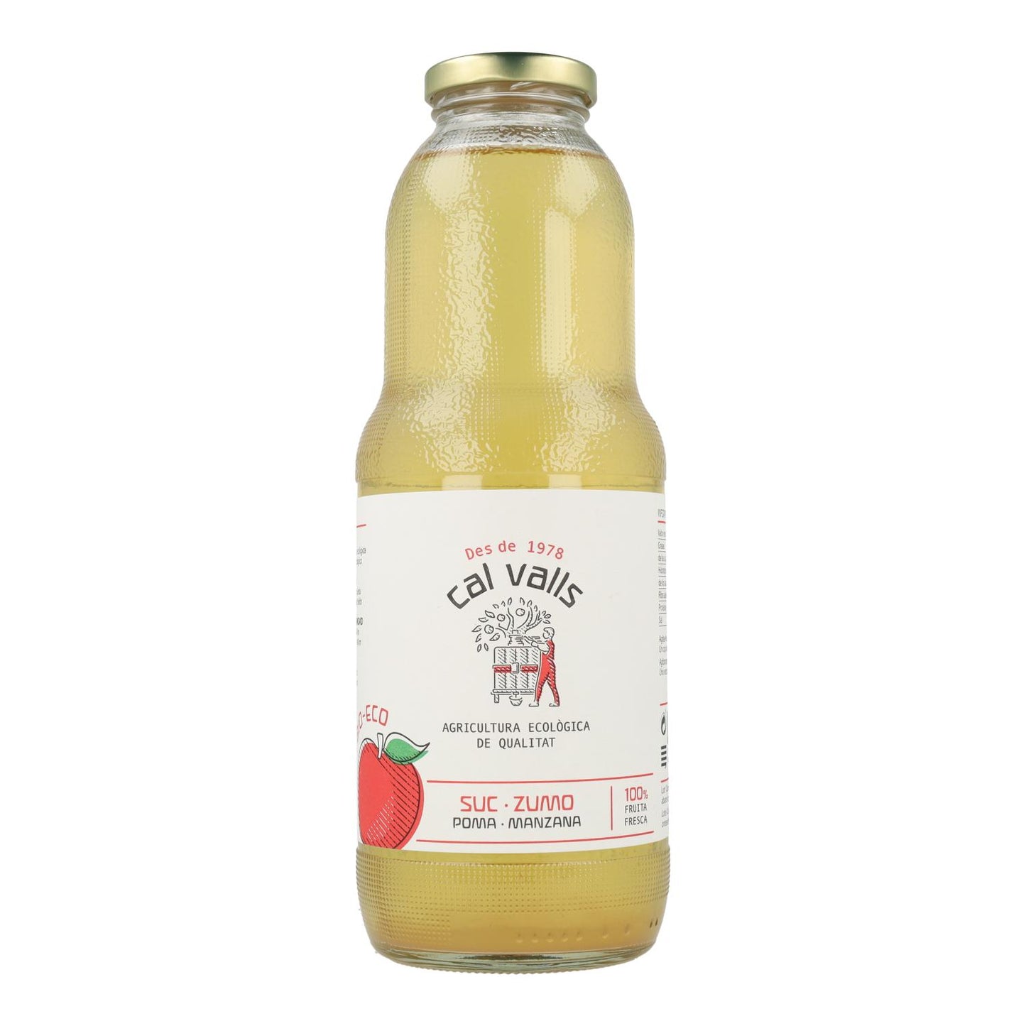 Jus de pomme ECO Cal valls 1 L
