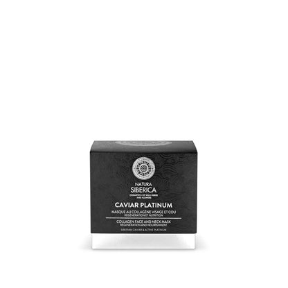 Maschera al collagene per viso e collo caviar platinum Natura Siberica 50 ml