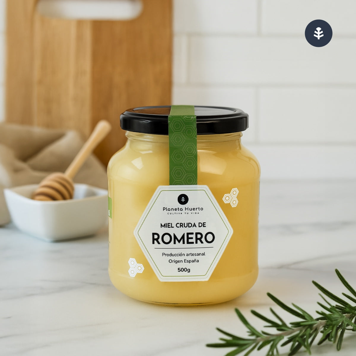 Rosemary Raw Honey Planeta Huerto 500 g