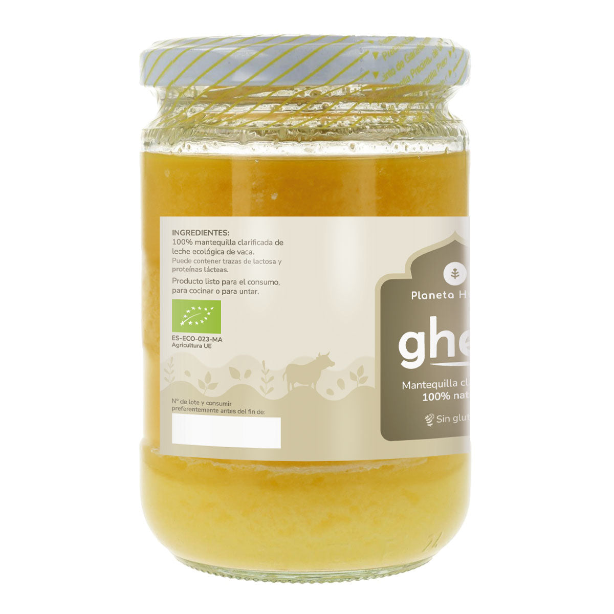 Confezione 3xGhee burro chiarificato ECO Planeta Huerto 500 gr