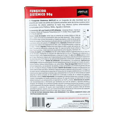 Fongicide systémique 3 x 30 g Batlle