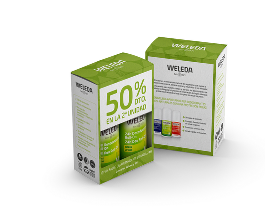 Duplo Citrus 24h Roll-on Deodorant 50 ml Weleda