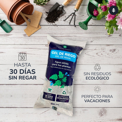 Confezione da 5 gel irriganti Planeta Huerto 400 ml