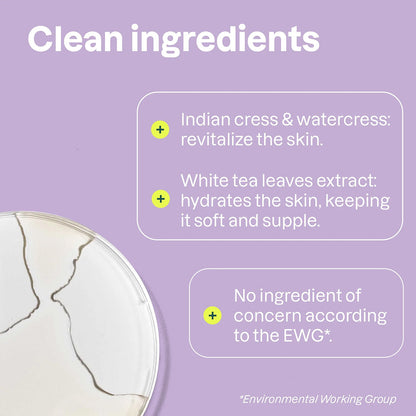 Super leaves Moisturising shower gel - White tea leaves, Attitude, 473 ml