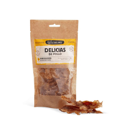 Naturalna przekąska Delicias de pollo Wild Balance 85 g