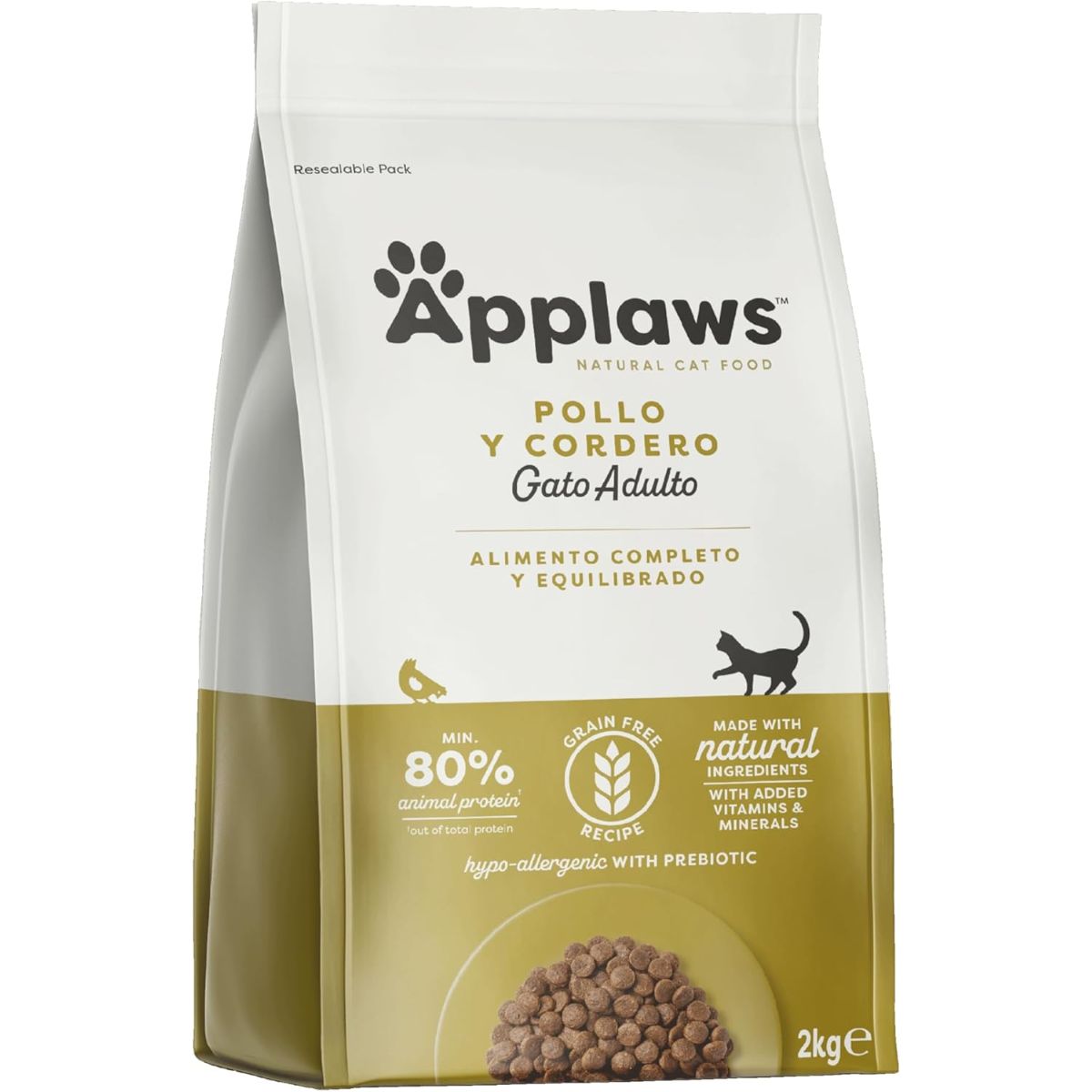 Applaws Cat Dry Chicken and Lamb 2 kg Grain-free natural cat food