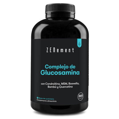Glucosaminecomplex met chondroïtine + MSM + boswellia + quercetine Zenemet, 365 tabletten