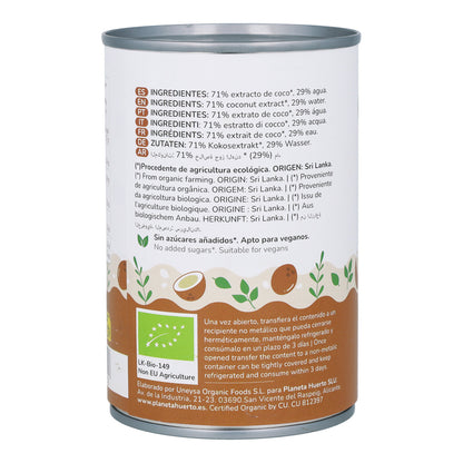 Krem kokosowy ECO Planeta Huerto 400 ml