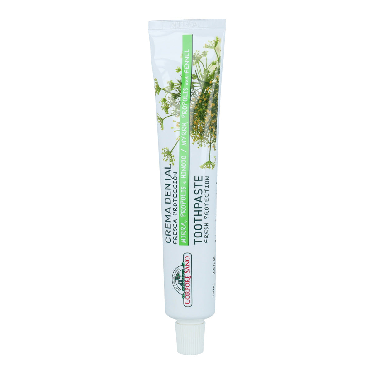Pack 5x Dentífrico Mirra, Própolis e Hinojo Corpore Sano 75 ml