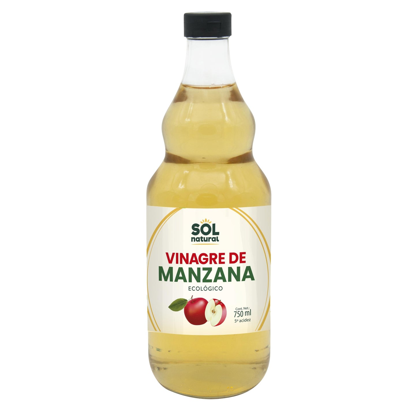 Aceto di mele biologico Sol Natural 750 ml